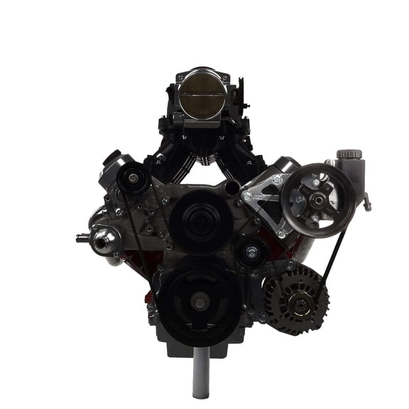 ICT Billet LS Saginaw Type-2 Power Steering Pump Bracket Kit for Corvette Spacing LS1 LS2 LS3 CTSV