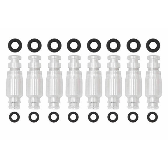 ICT Billet LS Truck Height Mock Dummy Plug Fuel Injectors Compatible with LSX L98 LH6 LC9L20 LZ1 L96