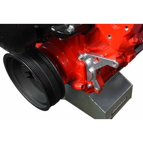 ICT Billet LS Truck Iron Block Interior Third (3rd) Hole Bracket Low Mount Accessory Missing Casting Boss Alternator Fuel Pump Compatible with Silverado LM7 LQ4 L59 LQ9 LMG L96 LC8 551921-LS01