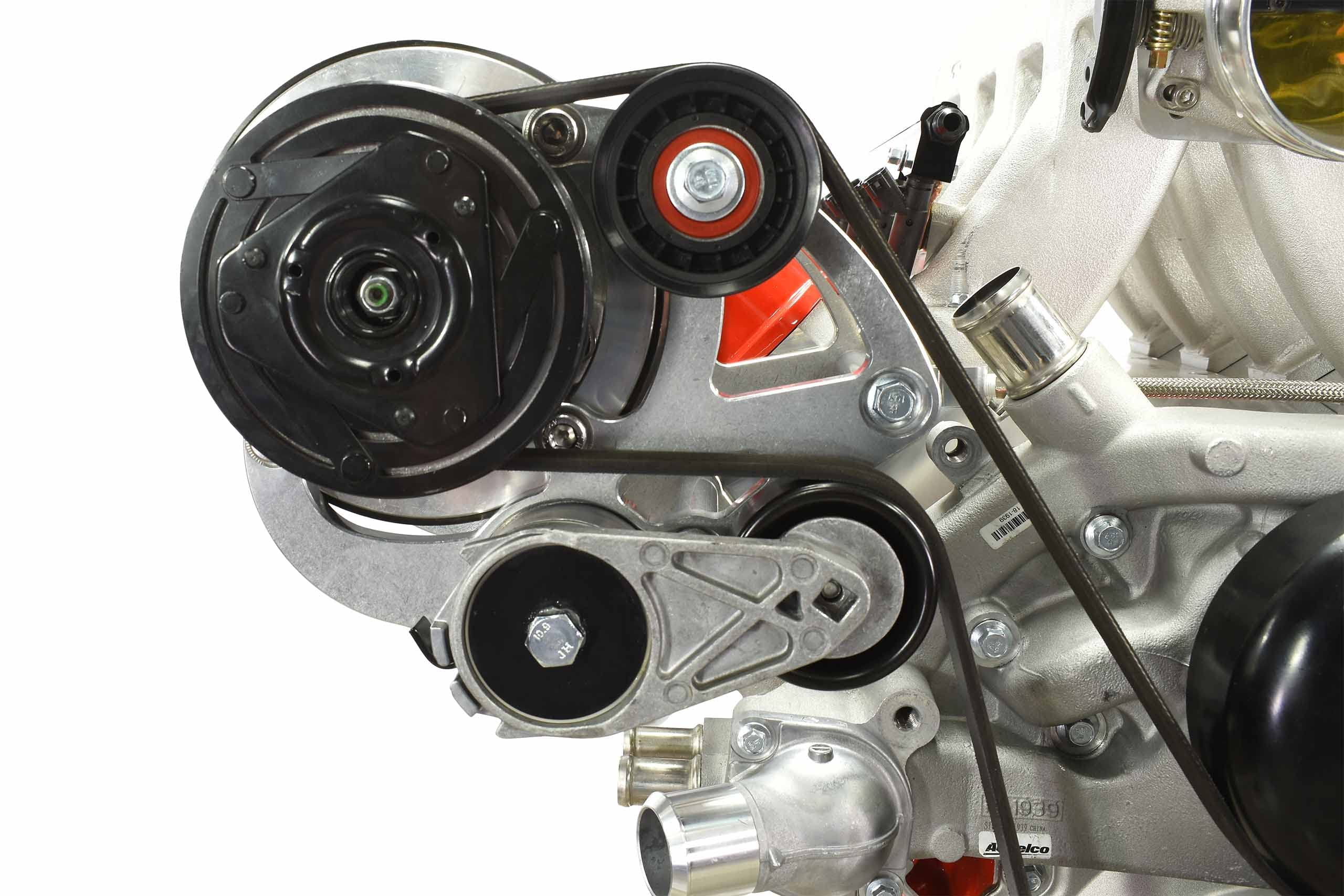 ICT Billet LS Truck R4 A/C Air Conditioner Compressor Bracket Kit SUV ...