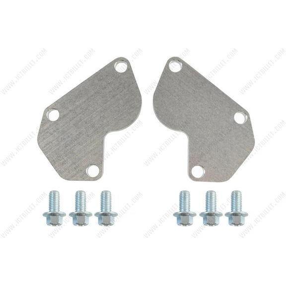 ICT Billet LS Water Pump Block off Plates 4.8 5.3 5.7 6.0 6.2 LS1 LS3 LQ4 LM7 LC9 Engine Storage Waterpump Flange Covers