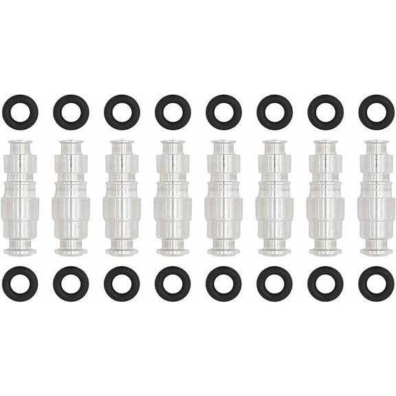 ICT Billet LS3 Height Mock Dummy Plug Fuel Injectors Compatible with LSX LS3 6.2L Camaro Corvette American Made 551333-LS3