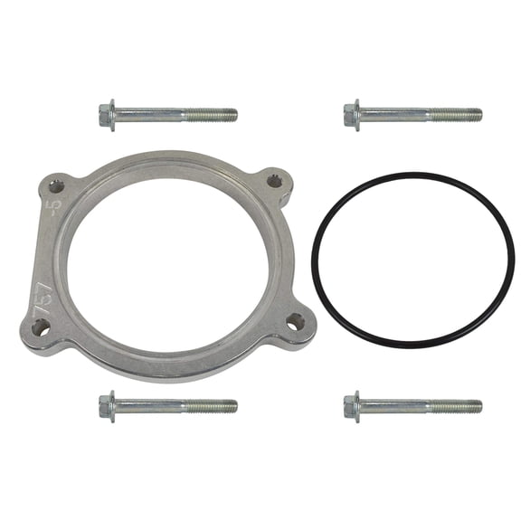 ICT Billet LSA LS3 Throttle Body Spacer 1/2 inch Adapter LS Clearance 4 Bolt TB DBW 551757-5