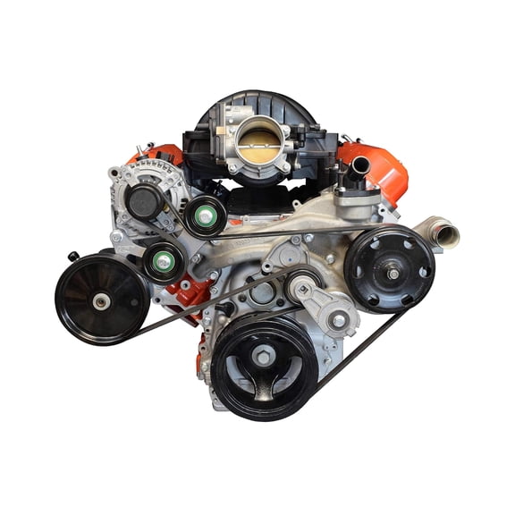 ICT Billet LT1 L83 Alternator & Power Steering Pump Bracket Accessory Kit Truck Gen V 551368