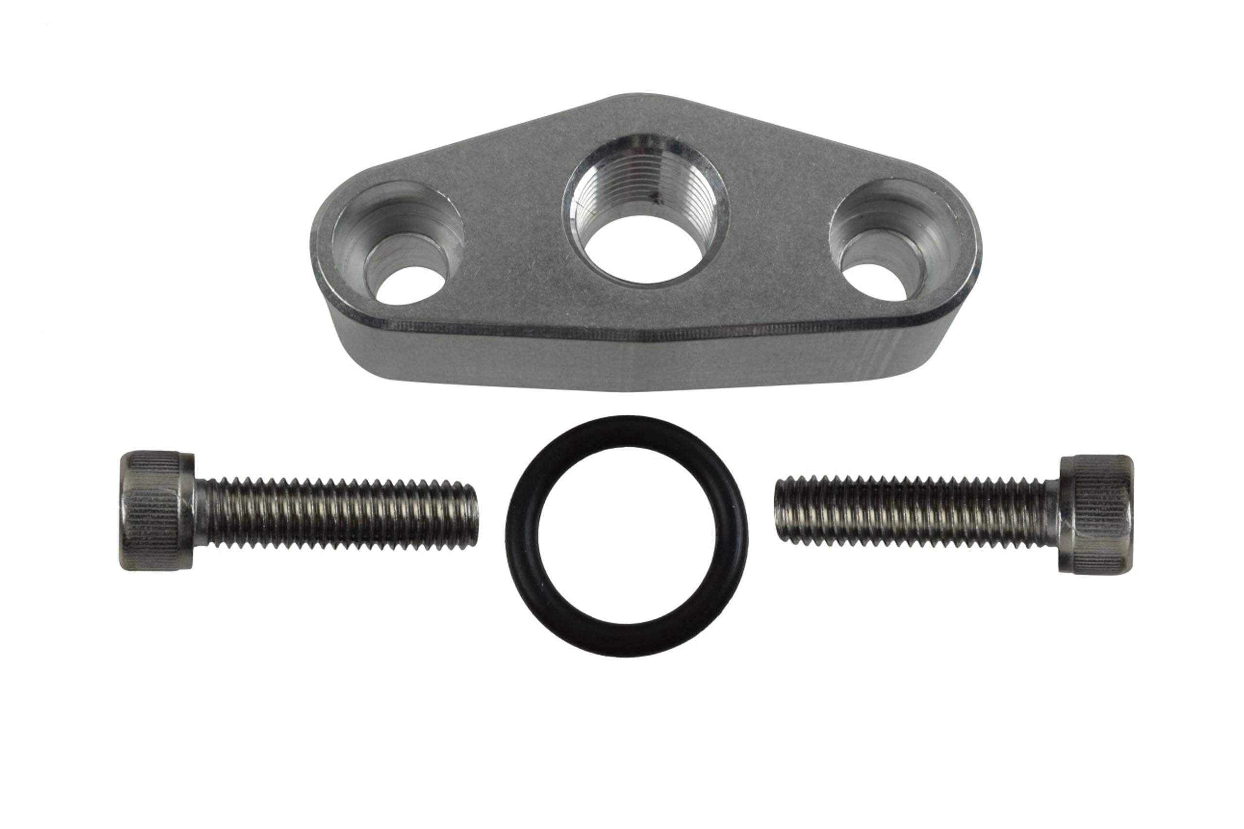 ICT Billet Oil Pressure Sensor Adapter Port - For Gen 4 LS Valley Pan - M16-1.5 Sending Unit 551623