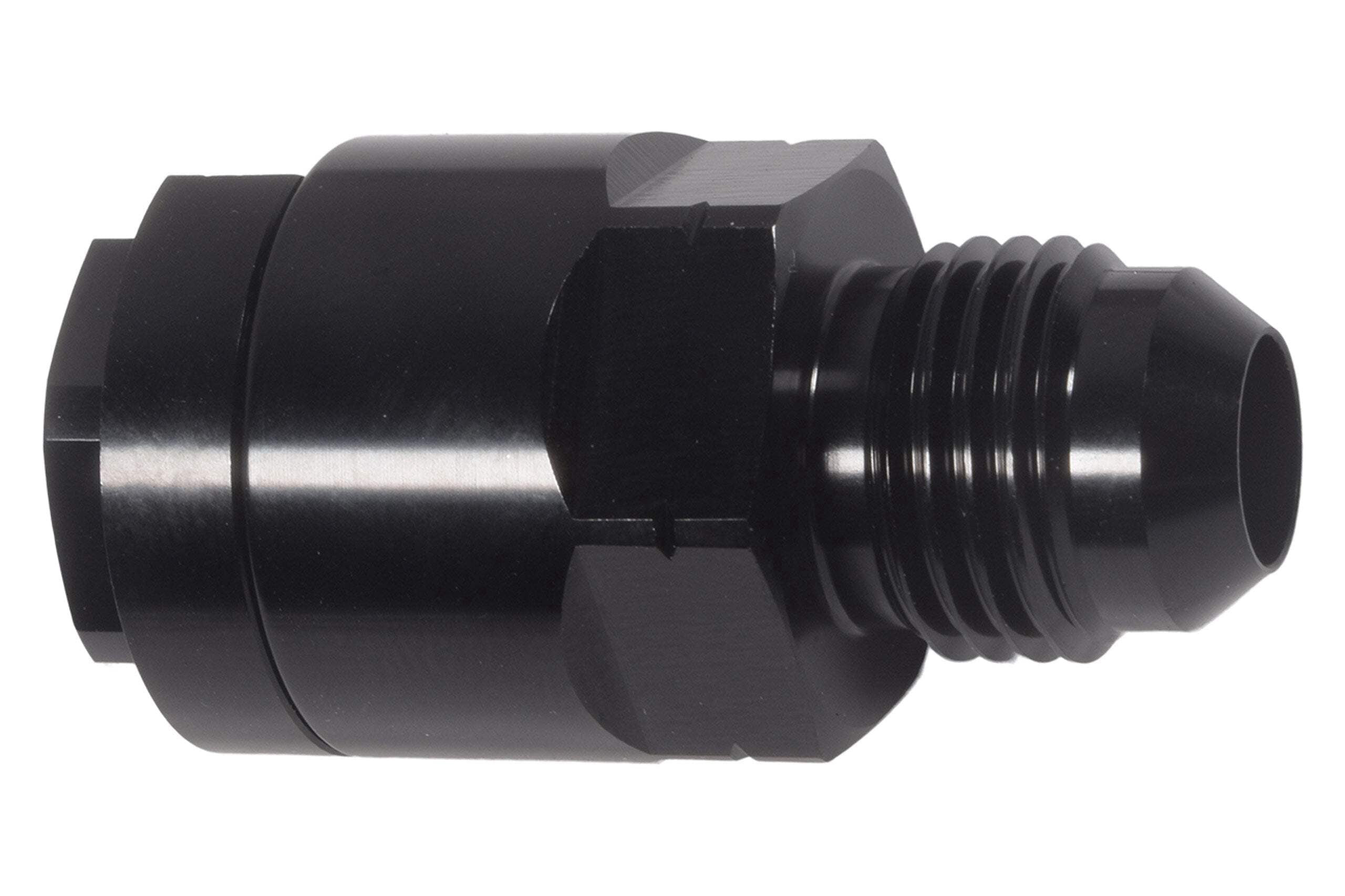 ICT Billet Threaded Fuel Rail Quick Connect Fitting - Line Adapter -6AN ...