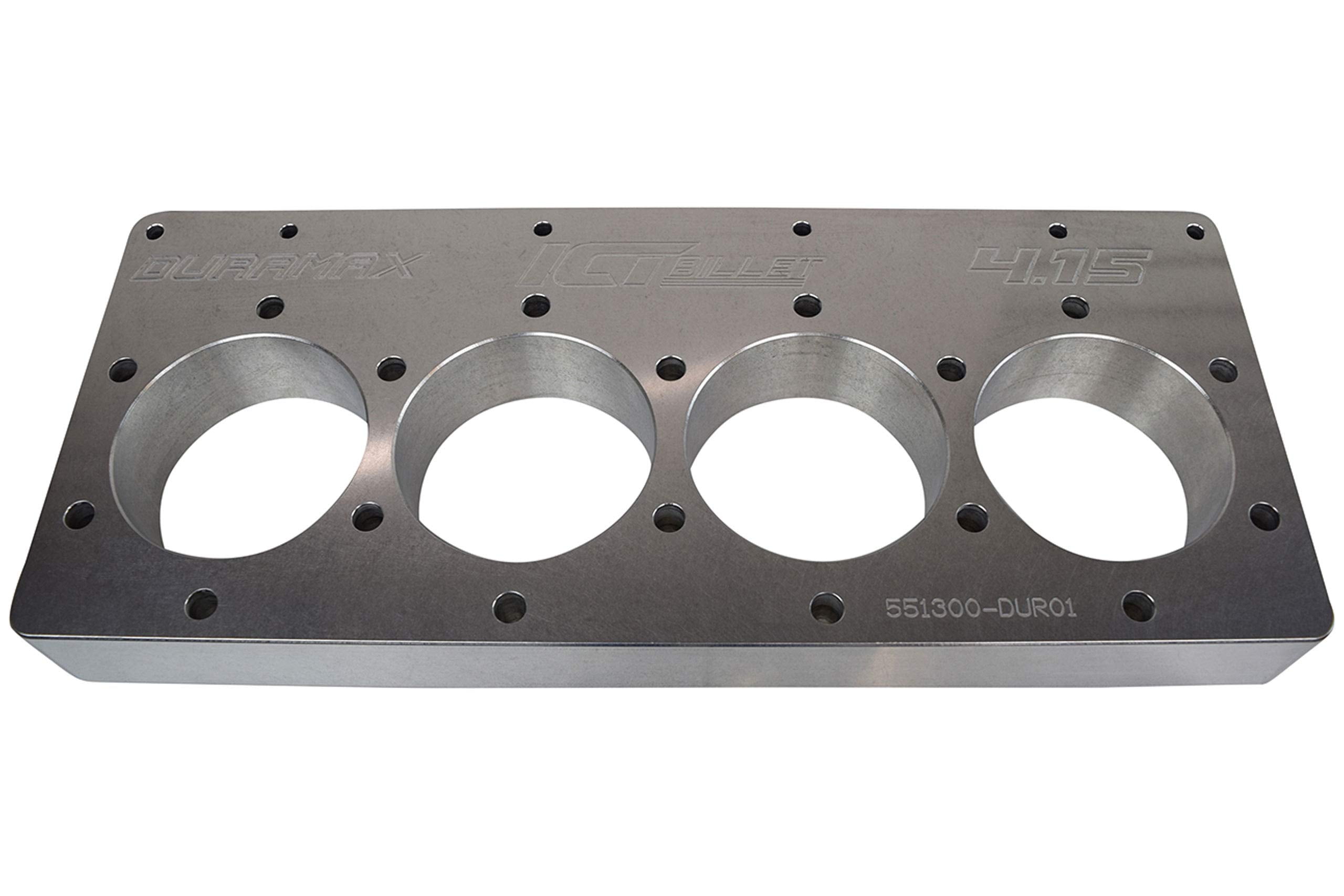 ICT Billet Torque Plate Big Block Compatible with Duramax Engine Boring