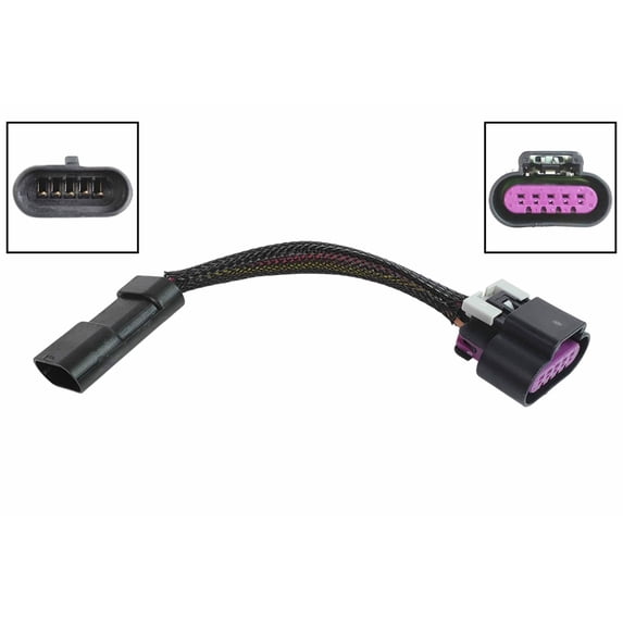 ICT Billet Wire Adapter Harness LS Gen 3 5-Wire MAF to 5-Wire LS3 Card Style IAT Mass Air Intake