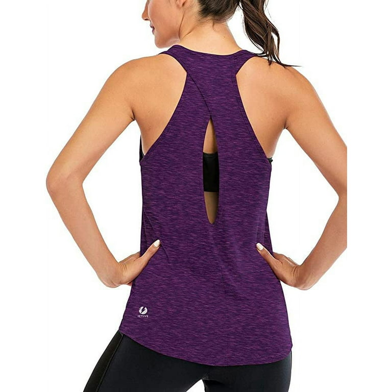 backless workout tank
