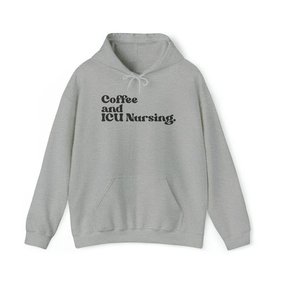 ICU Nurse Graduation Hoodie, Gifts, Hooded Sweatshirt