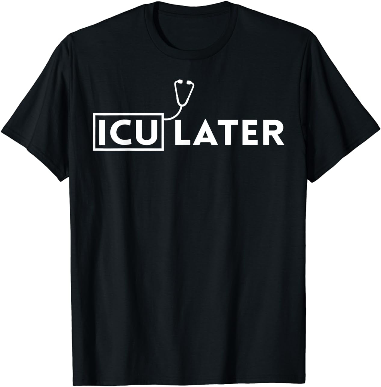 ICU Nurse Pun Funny Intensive Care Unit Nursing Humor TShirt