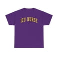 thumbnail image 1 of ICU Nurse Shirt Gifts Tshirt Crew Neck Short Sleeve, 1 of 2