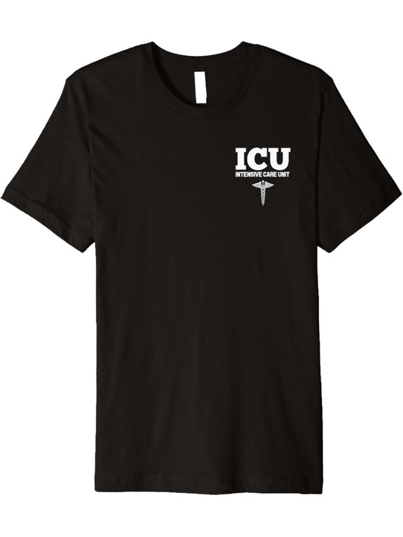 ICU Registered Nurse Intensive Care Unit RN Staff Uniform Premium T-Shirt