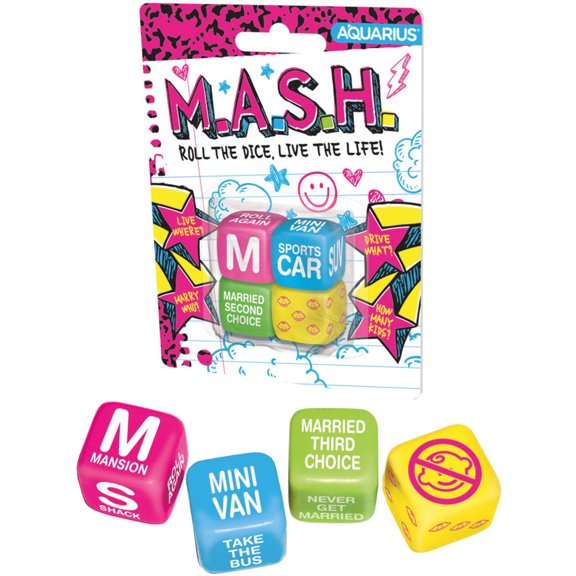 ICUP M.A.S.H. Game Dice Set