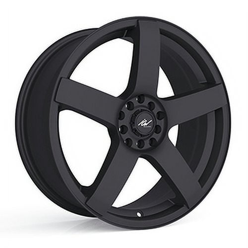 ICW Racing 216B Mach 5 16x7.5 Inch Wheel 5 Lug 5x100/5x114.3 +38et, Satin Black for 2018 Toyota RAV4