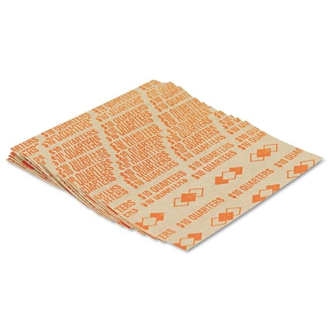 ICX94190054 Tubular Coin Wrappers, Pop-Open Wrappers