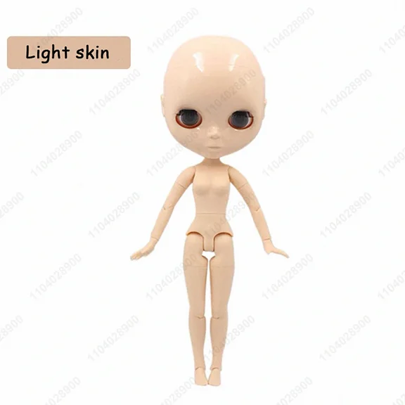 ICY DBS Blyth Doll 19 Joints 1/6 Body 30CM BJD Doll Body No Wig Bald Head No Make-up DIY Make Up Practice Costume Doll Gift
