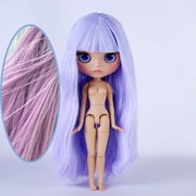 ICY DBS Blyth Doll 19 Joints 1/6 Body 30CM BJD Doll Tan Skin Matte Face Glossy Face Beep Lips DIY Make Up Costume Doll Gift Toy