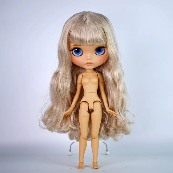 ICY DBS Blyth Doll 19 Joints 1/6 Body 30CM BJD Doll Tan Skin Matte Face Glossy Face Beep Lips DIY Make Up Costume Doll Gift Toy