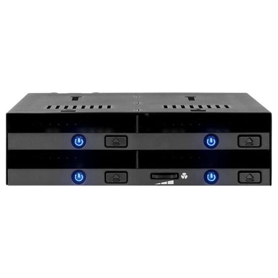 ICY DOCK MB014SP-B Metal / Plastic 2.5" Black SATA III External Enclosure