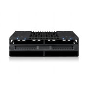 ICY DOCK MB024SP-B | Tray-less 4x 2.5 SAS/SATA SSD/HDD Mobile Rack for 5.25 Bay | flexiDOCK Series