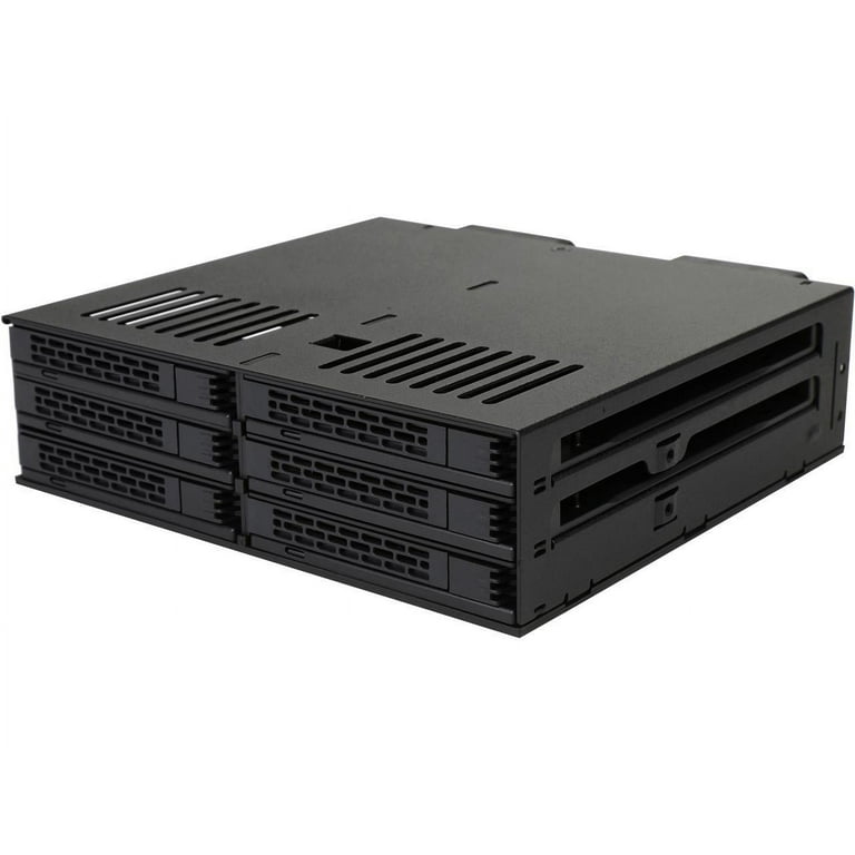 Q1640　ICY DOCK ExpressCage MB326SP-B MB326SP-B_6 Bay 2.5” SATA HDD / SSD Hot Swap Cage for