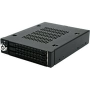 ICY DOCK Triple Bay 2.5 inch SAS SATA HDD SSD Mobile Rack For External 3.5 inch Drive Bay - ToughArmor MB993SK-B