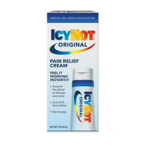 ICY HOT Pain Relieving Cream 3 oz ( Pack of 2)