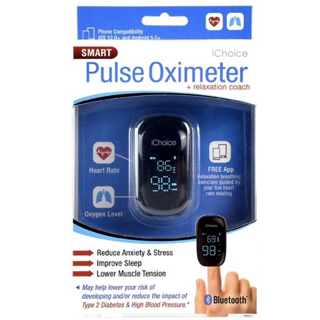 IChoice Smart Pulse Oximeter with Relaxation Coach