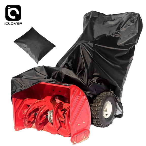 IClover Snow Thrower Cover, Universal Size, Durable All-Weather Outdoor Protection - Includes Carry Bag