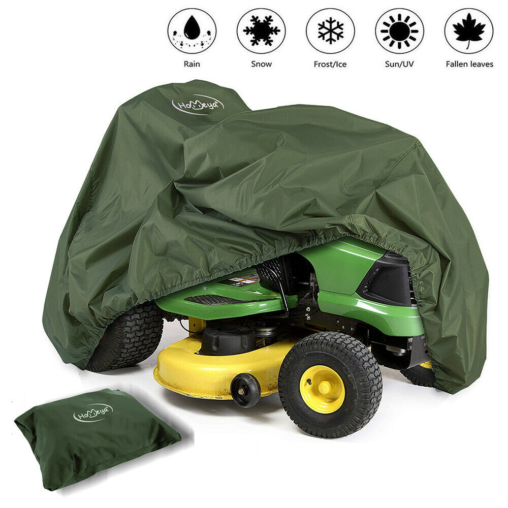 NEH Deluxe Riding Lawn Mower Tractor Cover Fits Decks up to 54" Green
