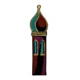 thumbnail image 1 of ID 0123 Palace Tower Patch Pillar Indian Embroidered Iron On Badge Applique, 1 of 1
