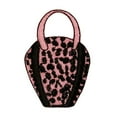 thumbnail image 1 of ID 0141 Pink Leopard Skin Purse Patch Polka Dot Embroidered Iron On Applique, 1 of 1