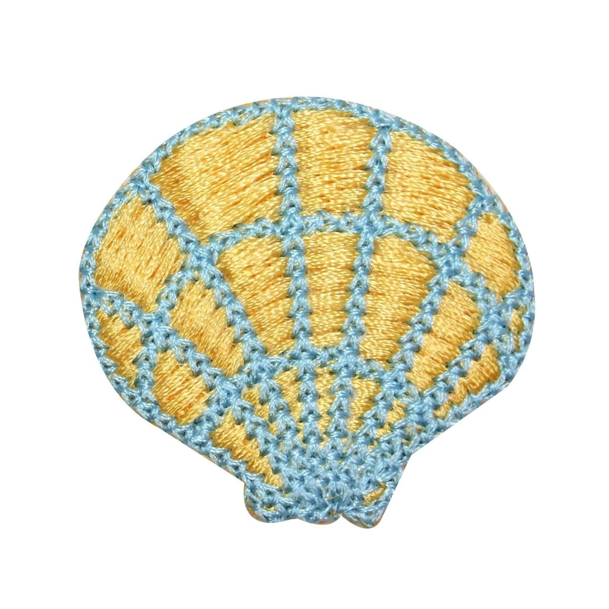 ID 0326B Sea Clam Shell Patch Ocean DÃ©cor DIY Embroidered Iron On ...