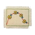 thumbnail image 1 of ID 0412B Ladybug Flying Weave Patch Insect Badge Embroidered Iron On Applique, 1 of 1