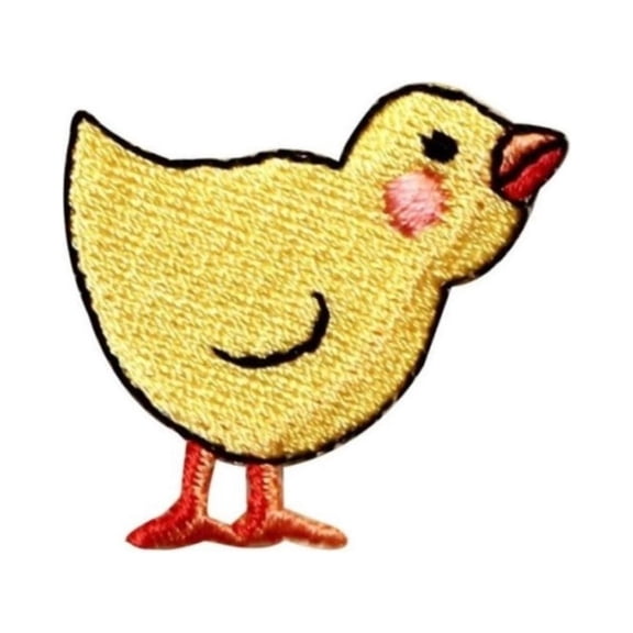 ID 0531A Tiny Duckling Patch Baby Duck Chick Embroidered Iron On Applique
