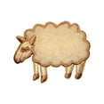 thumbnail image 1 of ID 0713 Woolly Sheep Patch Sleep Fluffy Farm Animal Embroidered Iron On Applique, 1 of 1