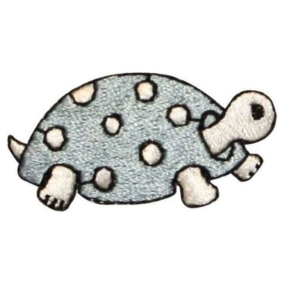 ID 0729B Cartoon Spotted Turtle Patch Cute Shell Embroidered Iron On ...