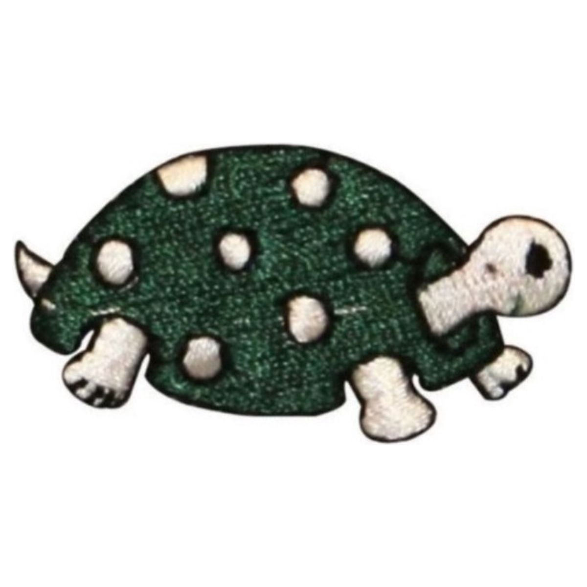 ID 0729D Cartoon Spotted Turtle Patch Cute Shell Embroidered Iron On ...