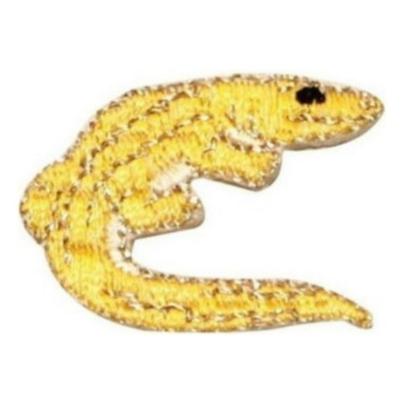 ID 0746A Alligator Symbol Patch River Crocodile Embroidered Iron On Applique