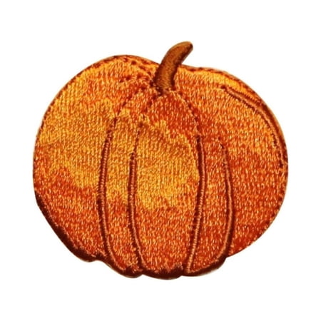ID 0799B Perfect Pumpkin Patch Halloween Harvest Embroidered Iron On Applique