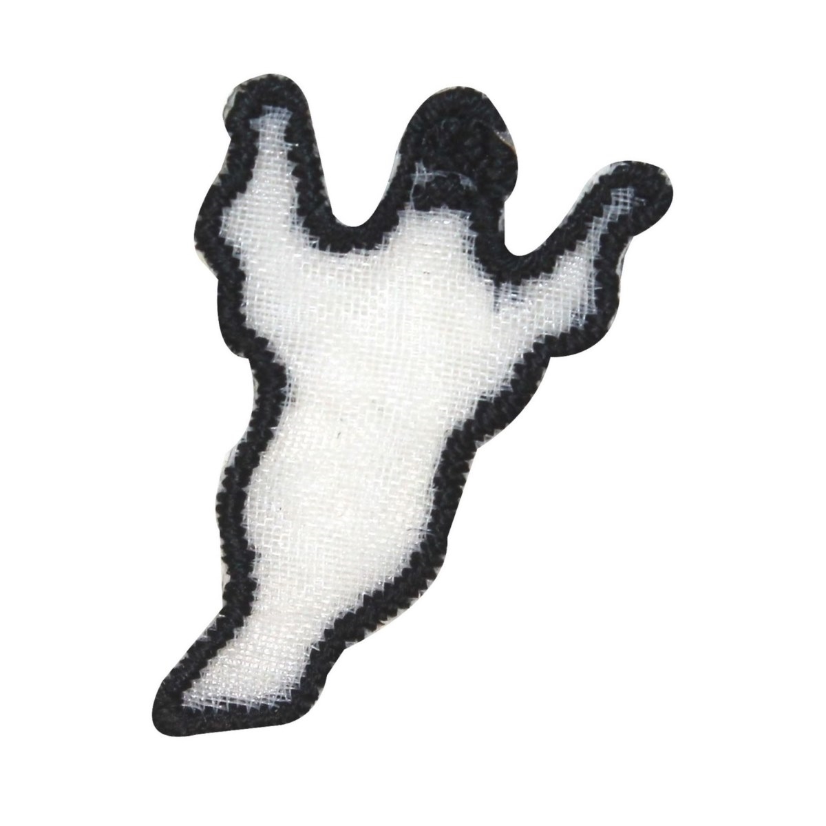 ID 0873B Lot of 3 Sheer White Ghost Patch Halloween Spirit Iron On ...