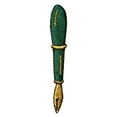 thumbnail image 1 of ID 0969 Green Fountain Pen Patch School Writing Embroidered Iron On Applique, 1 of 1