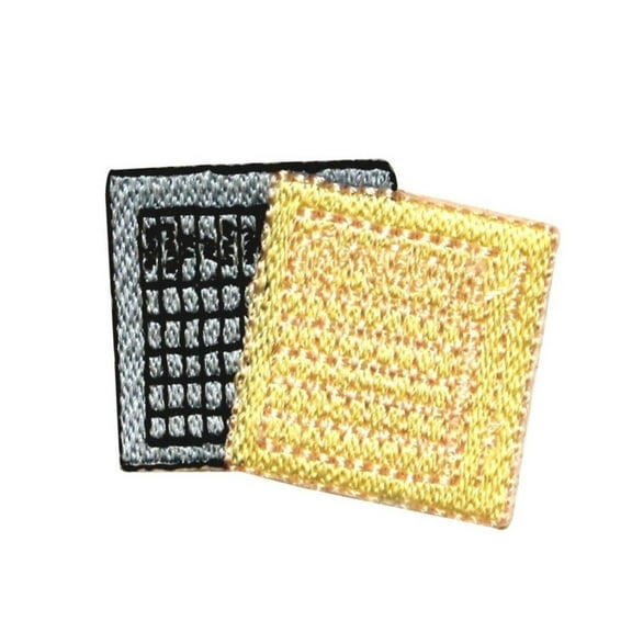 ID 1002 School Report Card Patch Final Grade Sheet Embroidered Iron On Applique