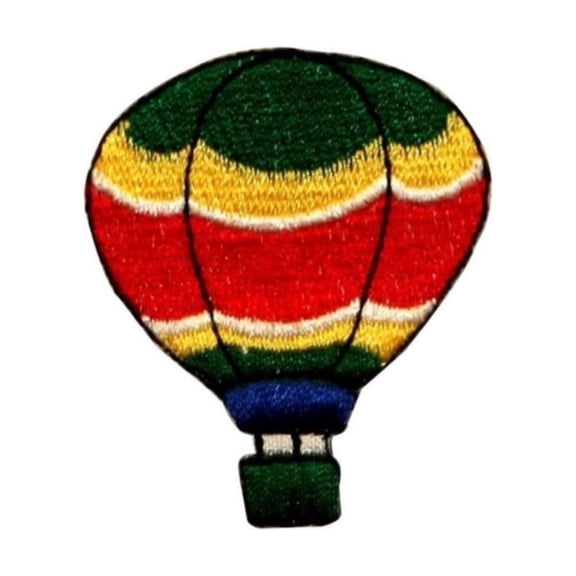 ID 1105A Hot Air Balloon Patch Festival Ride Float Embroidered Iron On Applique