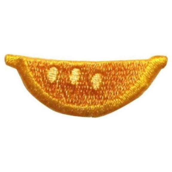 ID 1209C Slice of Lemon Patch Summer Fruit Food Embroidered Iron On Applique