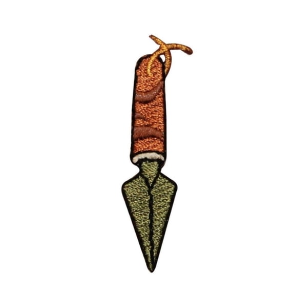 ID 1233B Spade Gardening Tool Patch Garden Shovel Embroidered Iron On Applique