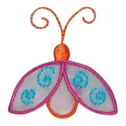 ID 1610C Fancy Ladybug Patch Cute Garden Bug Insect Embroidered Iron On Applique
