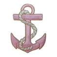 thumbnail image 1 of ID 2630 Anchor On Rope Patch Nautical Ship Marine Embroidered Iron On Applique, 1 of 1