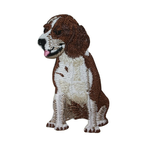 ID 2762 Beagle Dog Patch Puppy Breed Hunting Pet Embroidered Iron On Applique